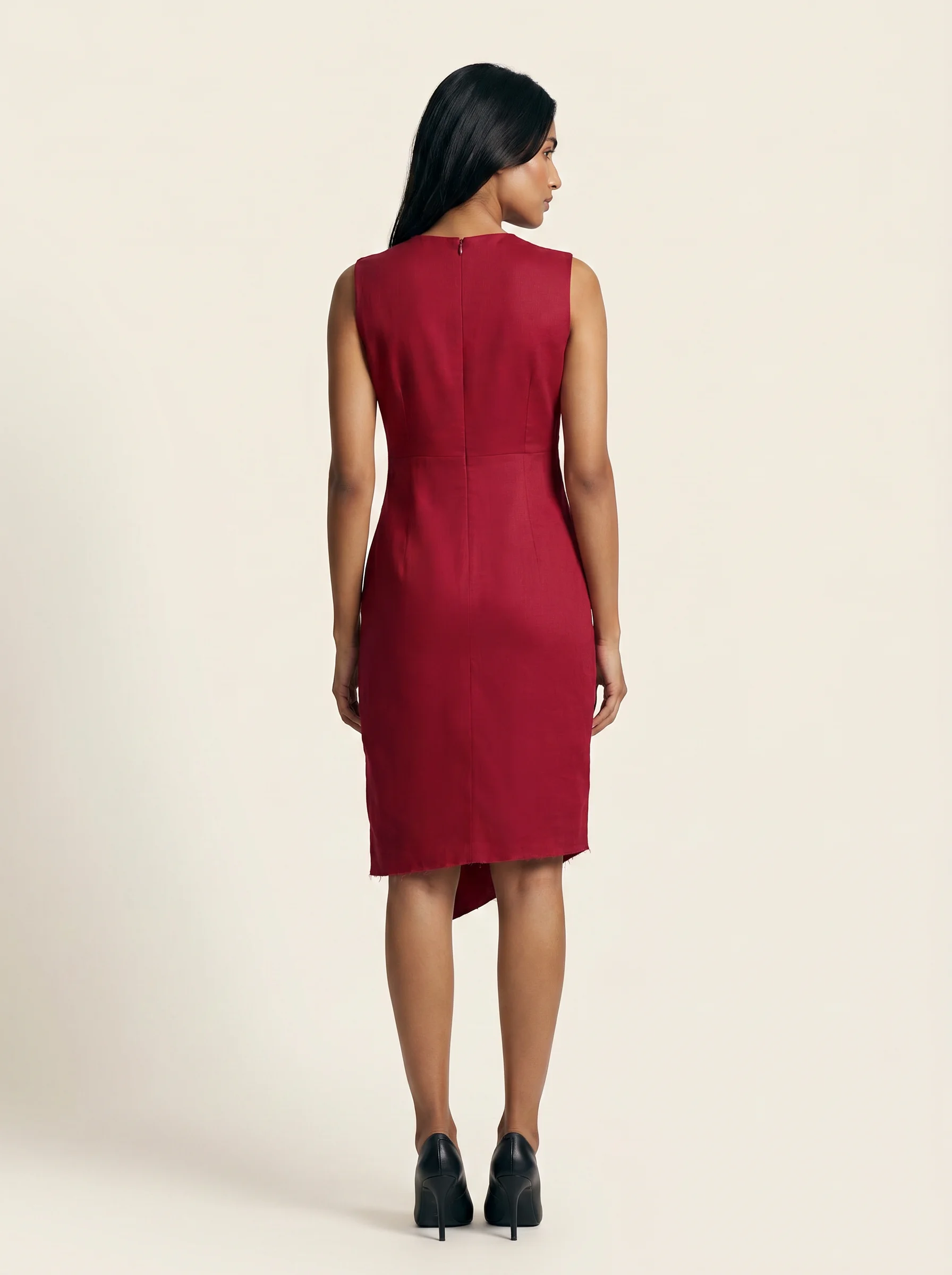 Crimson Edge Dress — image 1