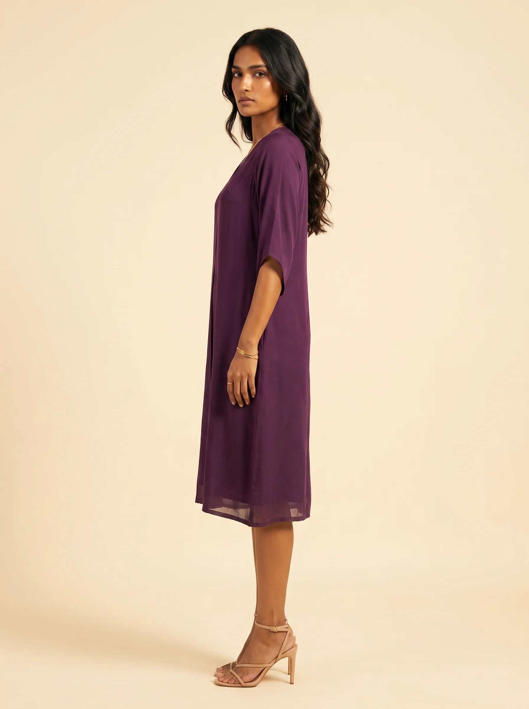 Deep Plum Dress — image 1