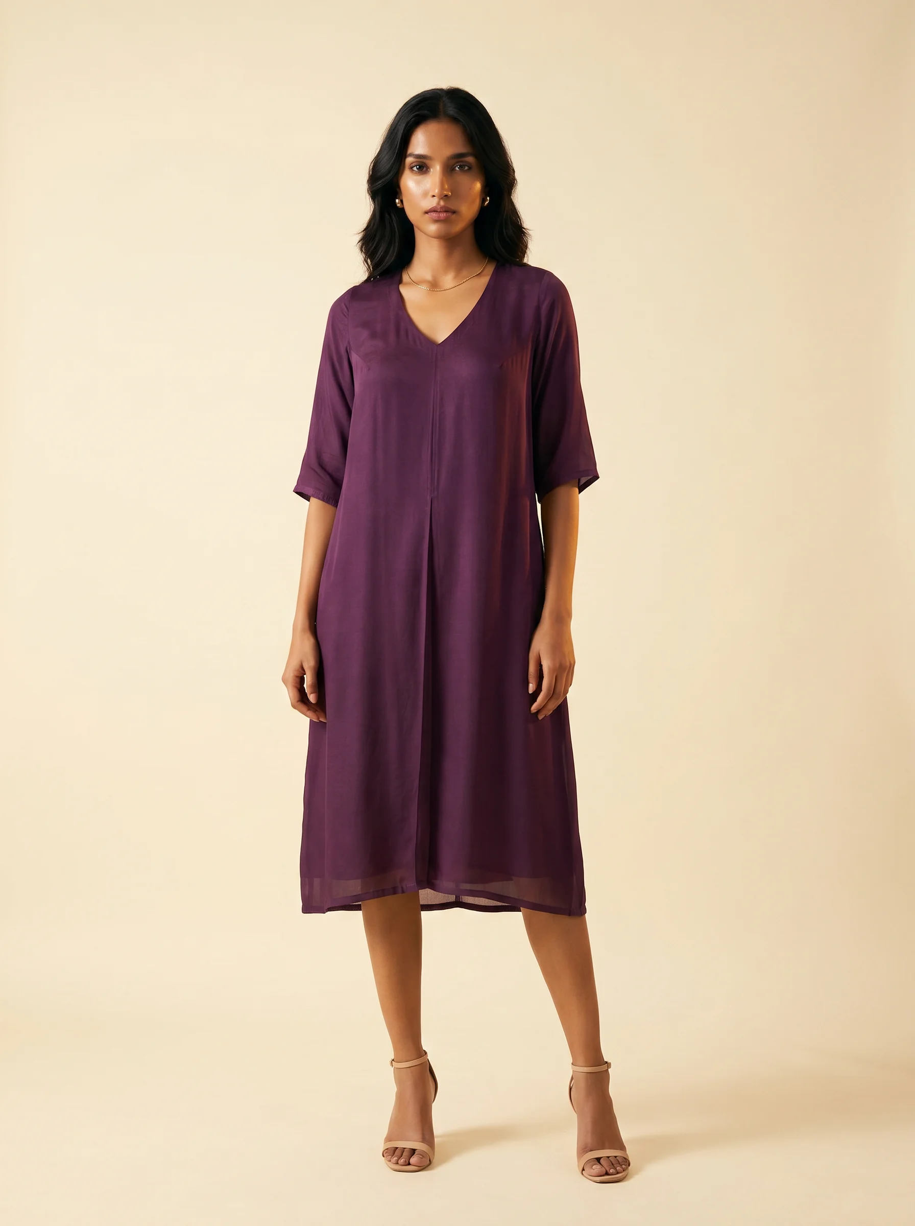 Deep Plum Dress — image 2