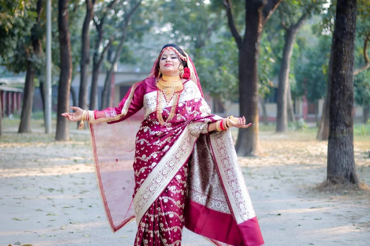 The Ember Saree — image 1